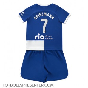Atletico Madrid Antoine Griezmann #7 Bortatröja Barn 2023-24 Kortärmad (+ korta byxor)